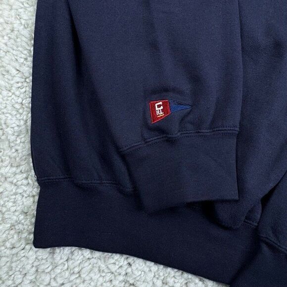 Vintage Chaps Ralph Lauren Sweatshirt 90s Flags Pullover Deadstock - Picture 5 of 6